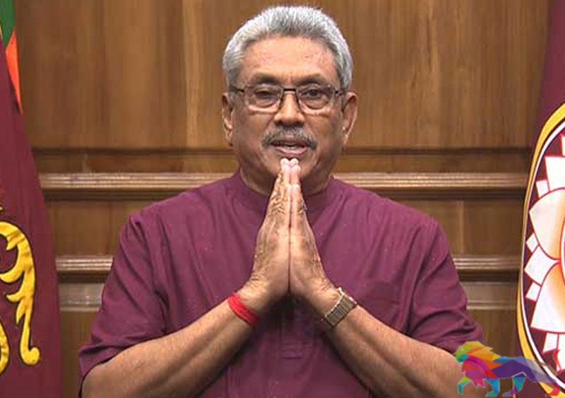 Has President Gotabaya Rajapaksa said that he will not contest the next  presidential election?