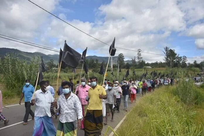 Farmers Protest in Sri Lanka over Fertilizer
