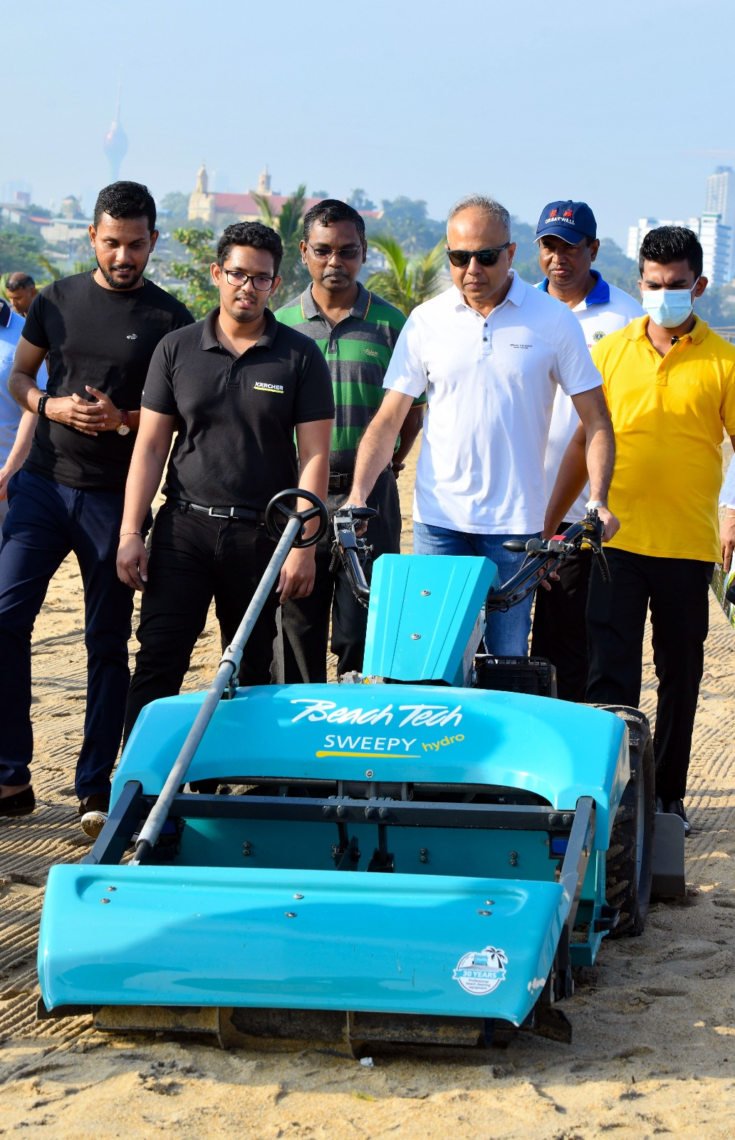 introduction of mechanized beach cleaning equipment 4